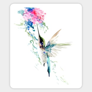 The Flight of Hummingbird Sticker